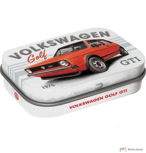 Miętówki Nostalgic-Art Mintbox — VW GOLF GTI 1976 — 4 × 15 g
