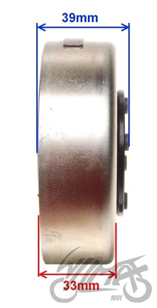Stator iskrownik 4 cewki + koło magnesowe — ujęcie 3