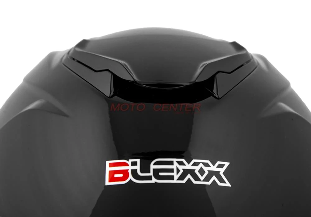 Kask motocyklowy otwarty z blendą BLEXX OF-835 czarny XL Homologacja ECE R22.06 — ujęcie 5