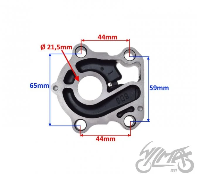 Obudowa pompy wody marine do Yamaha — 6D8-WA443-00 — ujęcie 2