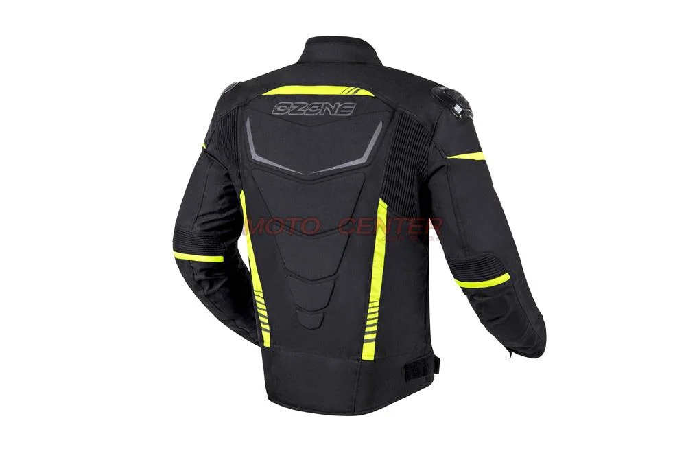 Kurtka motocyklowa Tekstylna OZONE Pulse czarna 7XL — ujęcie 2