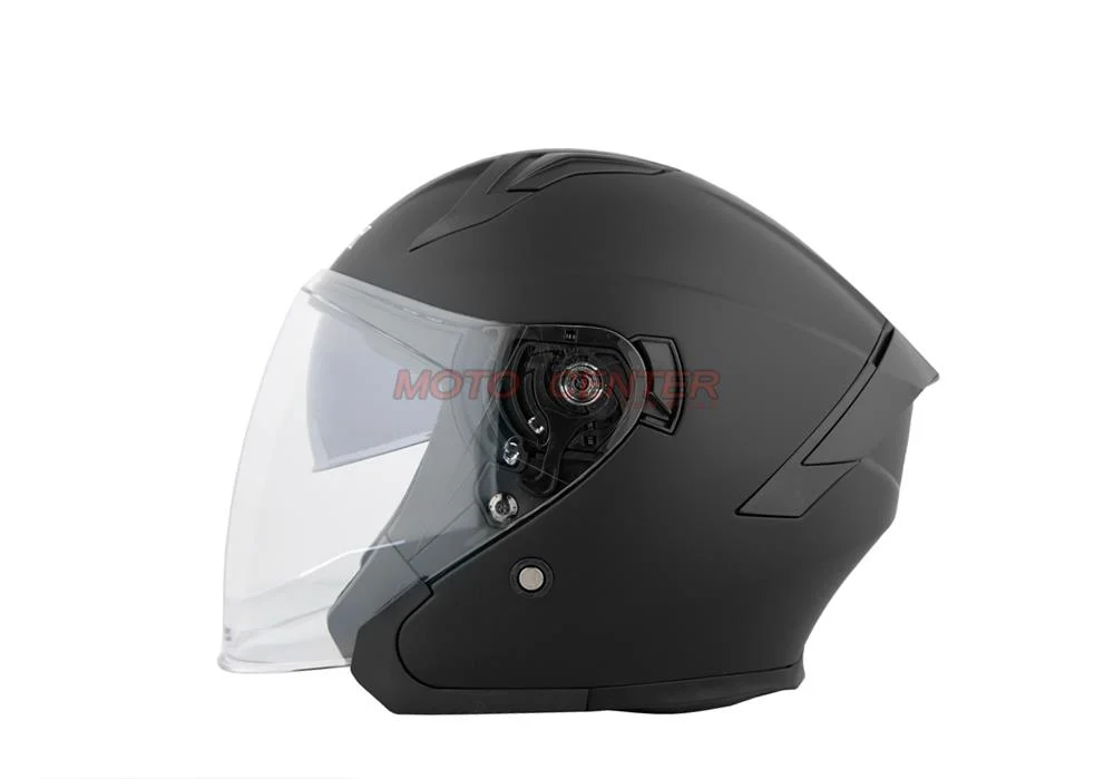 Kask motocyklowy otwarty z blendą BLEXX YA-620 czarny mat XL ECER22.06 — ujęcie 3