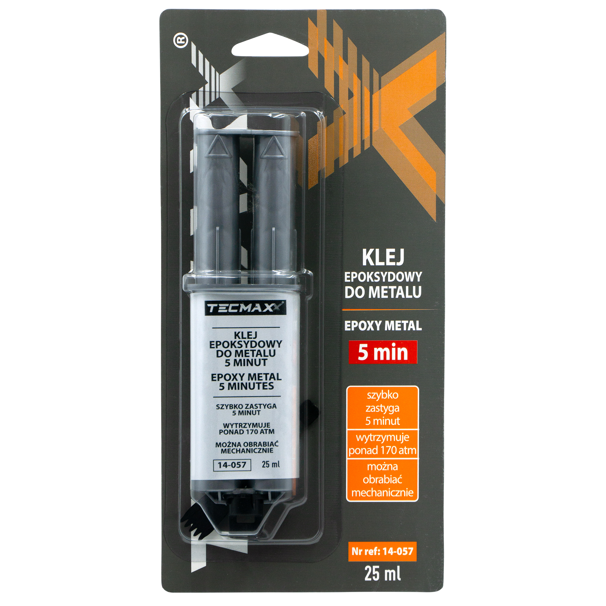 Klej epoksydowy 5MIN do metalu Tecmaxx 25 ml AMTRA 14-057