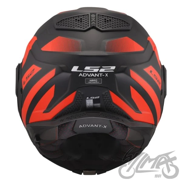 Kask szczękowy LS2 FF901 Advant X Nova Black Red — XXL — ujęcie 5