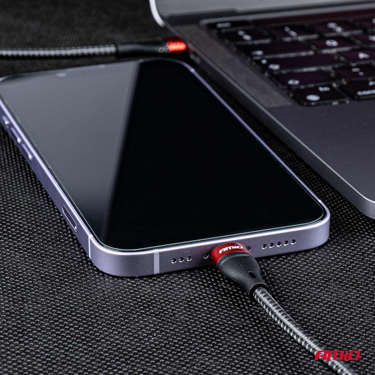 Kabel UC-19 USB-C + Lightning iphone 200 cm FullLINK — ujęcie 2