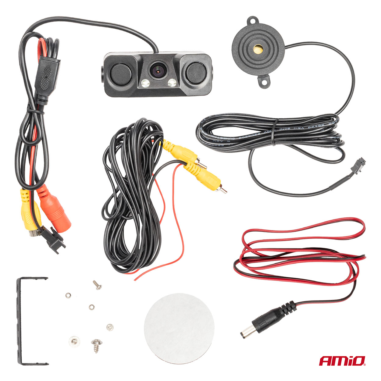 Kamera cofania z czujnikami parkowania 2w1 HD-602 LED 12 V — ujęcie 3