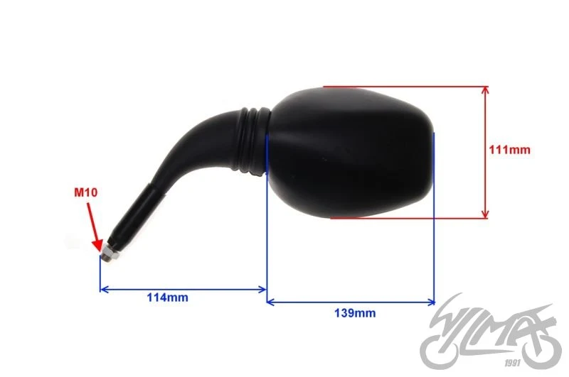 Lusterka 343 M10 × 1,25 — para — ujęcie 2