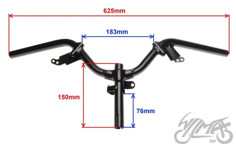 Kierownica do Piaggio Zip — ujęcie 2