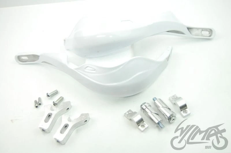 Osłony dłoni Enduro CC-PC-162, białe — kierownica 22 mm, para — ujęcie 1