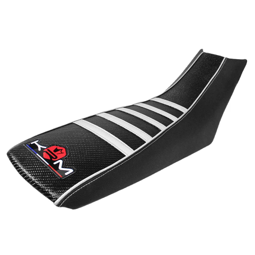 Pokrowiec siedzenia KRM Pro Ride czarno biały Derbi DRD x-treme / DRD racing — ujęcie 1