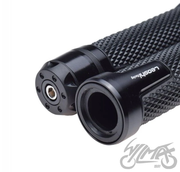Manetki czarne 7/8″ + 1″, 142 mm — para — ujęcie 2