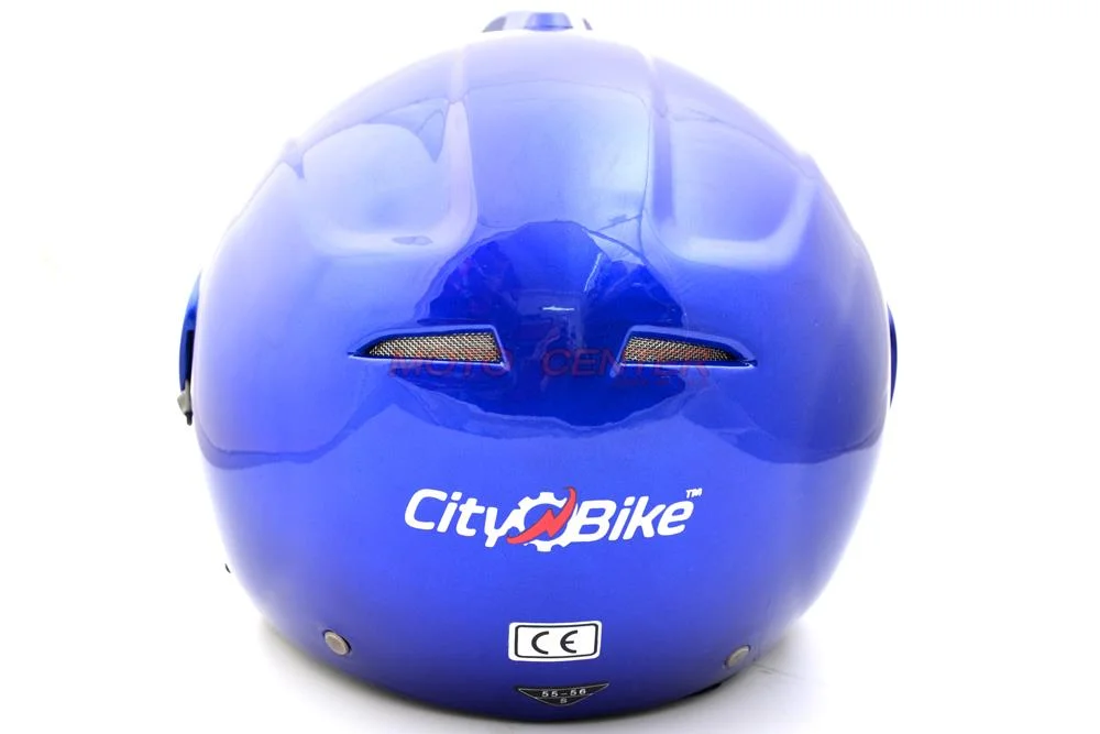 Kask otwarty City-Bike WL-703-2 niebieski XS Blenda POWYSTAWOWY — ujęcie 4