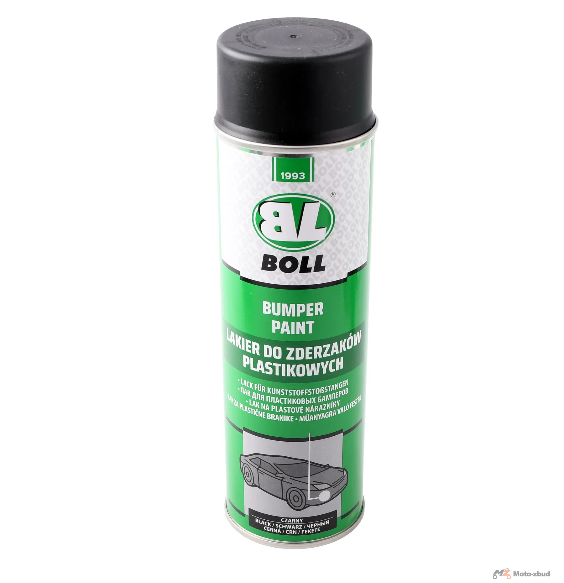 BOLL spray lakier do zderzaków plastikowych czarny 500 ml