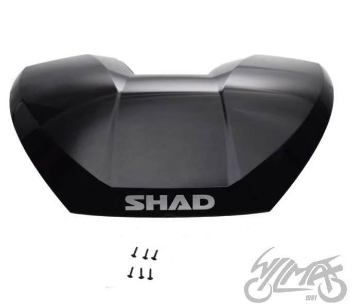 Nakładka kufra SHAD SH58X czarna — ujęcie 1