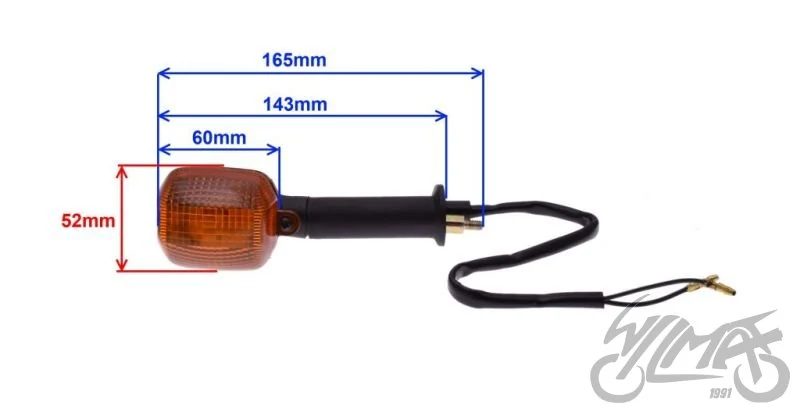Kierunkowskaz do Yamahy YZF600 750 1000 tył — AL1586 — ujęcie 2