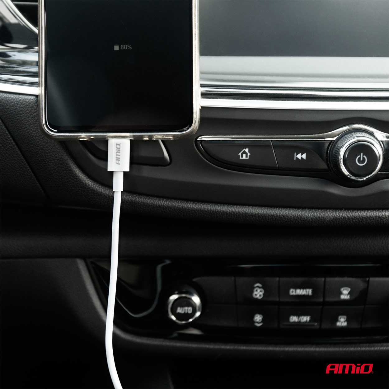 Kabel do ładowania USB-A - LIGHTNING IPHONE 2A 100 cm FullLINK — ujęcie 2