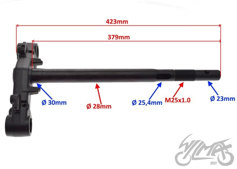 Półka widelaca ze sztycą do Longjia LJ50QT-9M , LJ — ujęcie 4