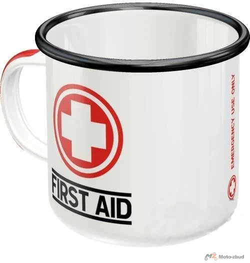 Kubek first aid emaliowany 43207