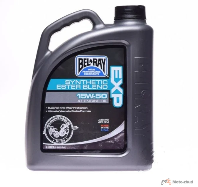Olej półsyntetyczny Bel-Ray EXP Ester Blend 4T 15W-50 — 4 l