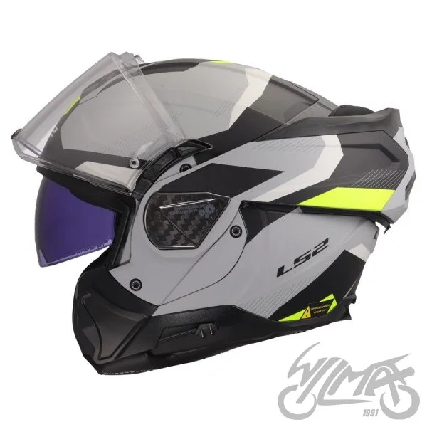 Kask LS2 FF910 advant II triple light grey M — ujęcie 3