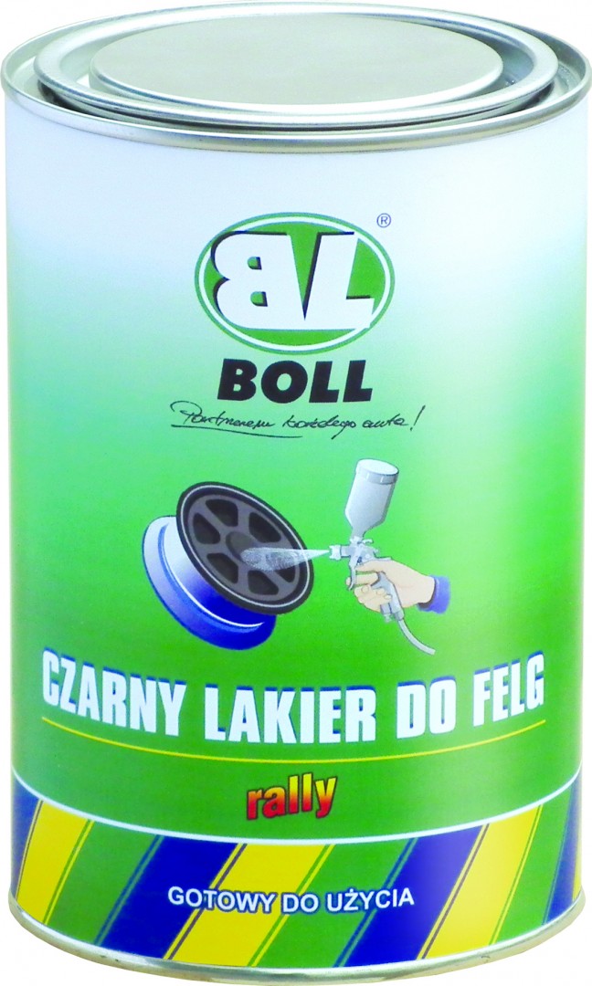 Lakier do felg czarny /mat/ — 1 l BOLL 001430