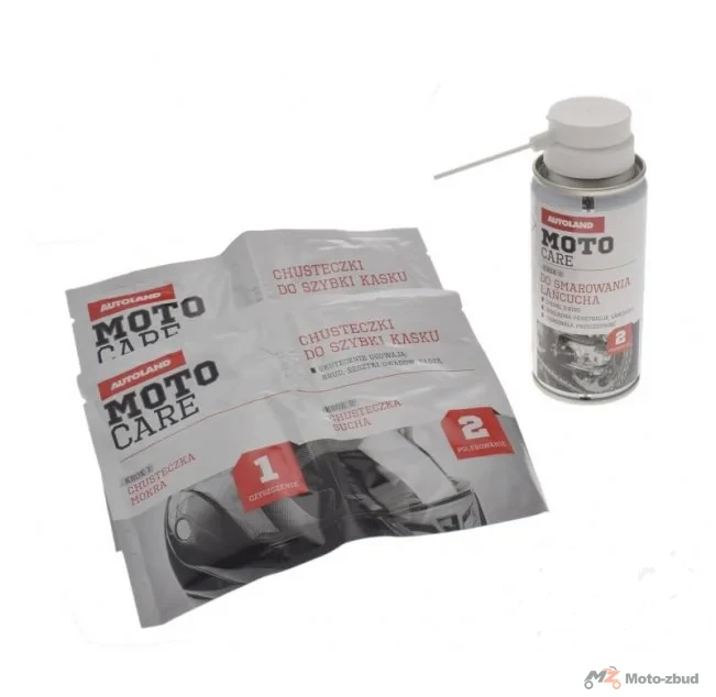 Zestaw do pielęgnacji łańcucha i kasku Autoland Moto Care CM00541 — ujęcie 2