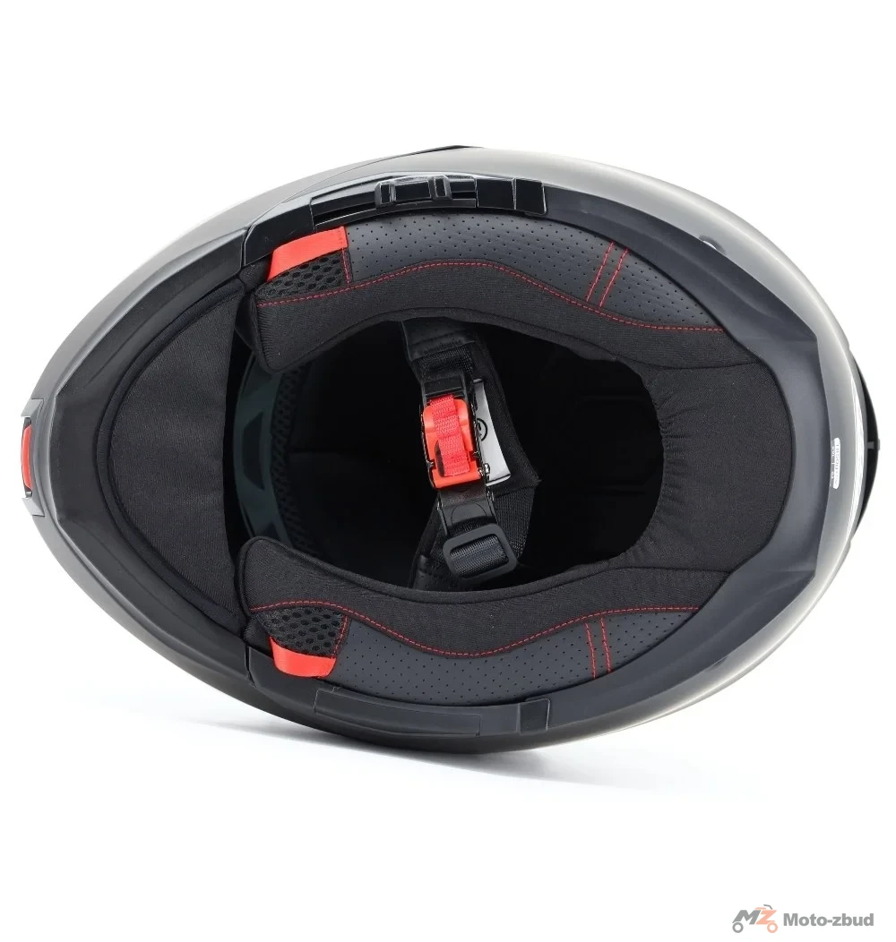Kask VCAN model H272 Black Matt z podnoszoną szczęką i blendą czarny mat XL — ujęcie 6