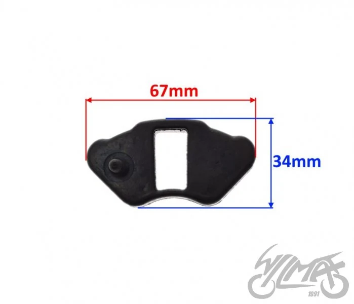 Guma zabieraka tylnej zębatki do Hondy 41241-GB4-770 — ujęcie 2