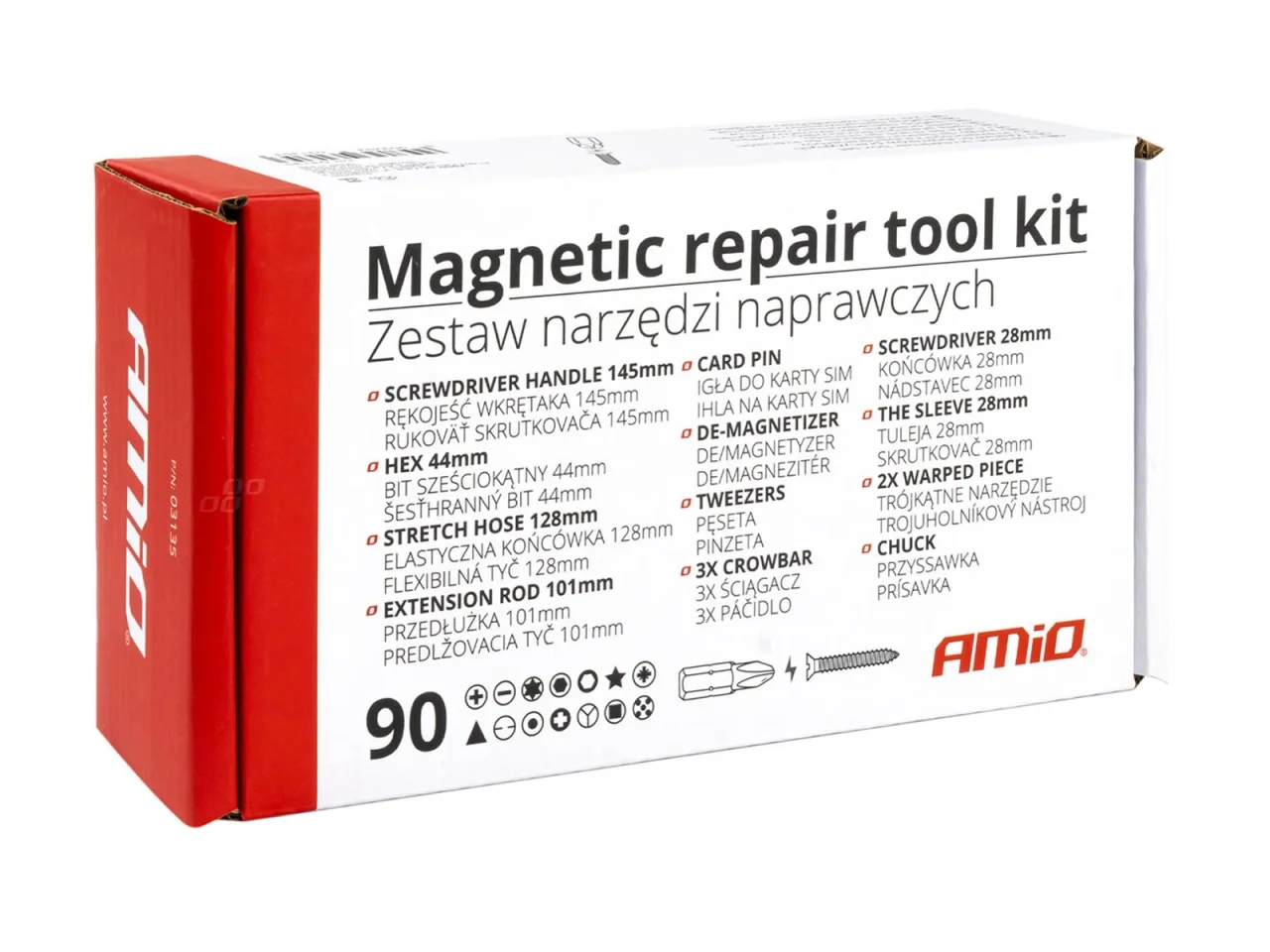Zestaw precyzyjnych śrubokrętów / torx / bity / wkrętaki — ujęcie 2