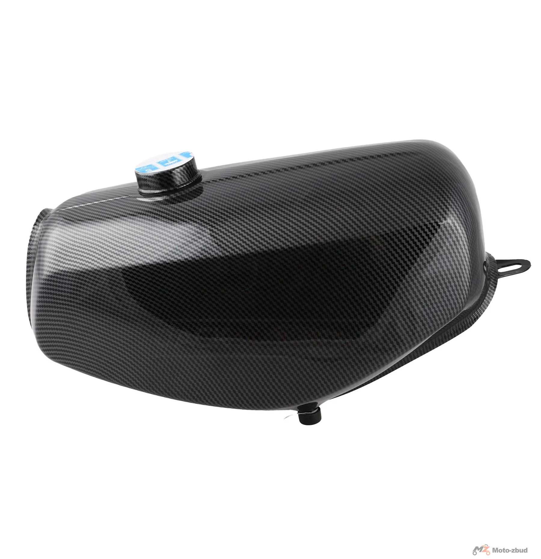 Zbiornik paliwa + pokrywa filtra powietrza + akumulatora Simson enduro carbon kpl. premium — ujęcie 2