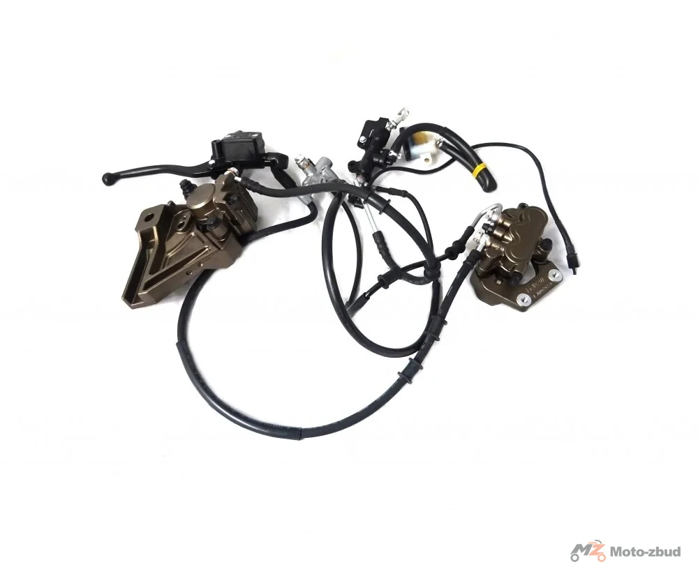 Junak S125 układ hamulca hydraulicznego "cbs" kpl. (yeson)