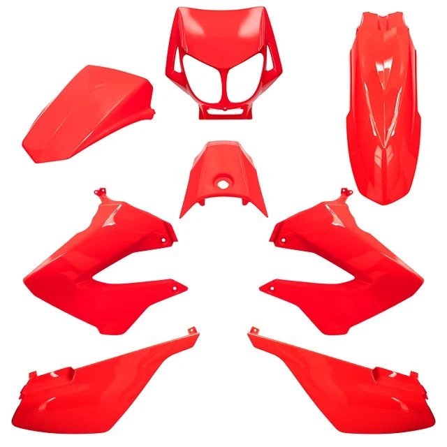 Plastiki Allpro czerwone Derbi Senda 2000-2010 r. kpl.