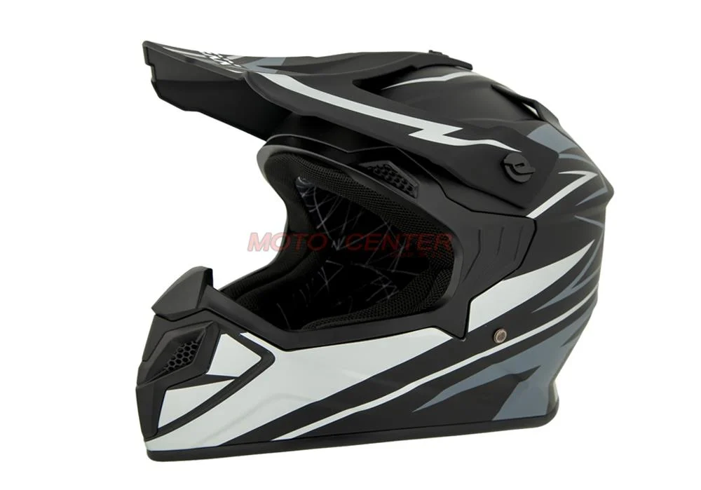 Kask crossowy BLEXX Dziecięcy MD-911 Junior czarny mat/grafit M Homologacja ECE 22.06 — ujęcie 1