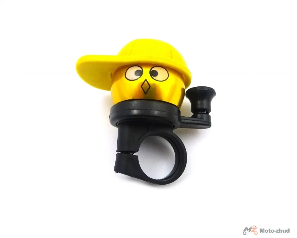 Dzwonek dziecięcy Mini czapeczka żółta L-D-104