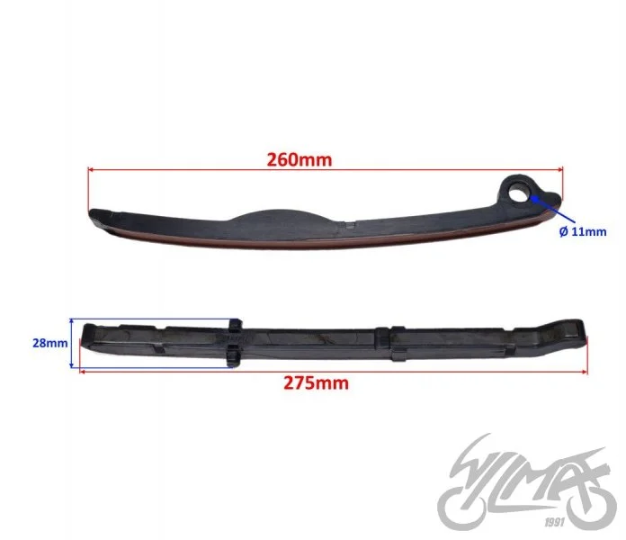 Prowadnica łańcucha rozrządu do benelli imperiale — ujęcie 2