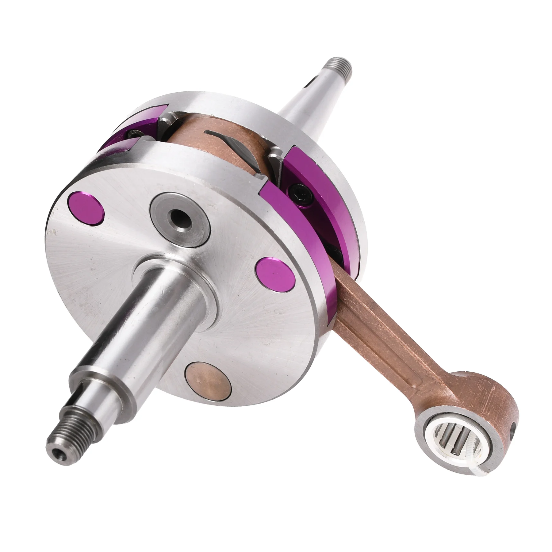 Wał korbowy PZ-Tuning Simson Big Bore MTX 130 — skok 52,5 mm, korbowód 100 mm — ujęcie 3