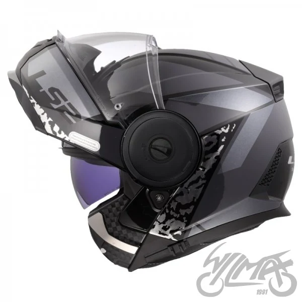 Kask szczękowy LS2 FF902 Scope II Oxyd Black Titanium-06 — 3XL — ujęcie 3