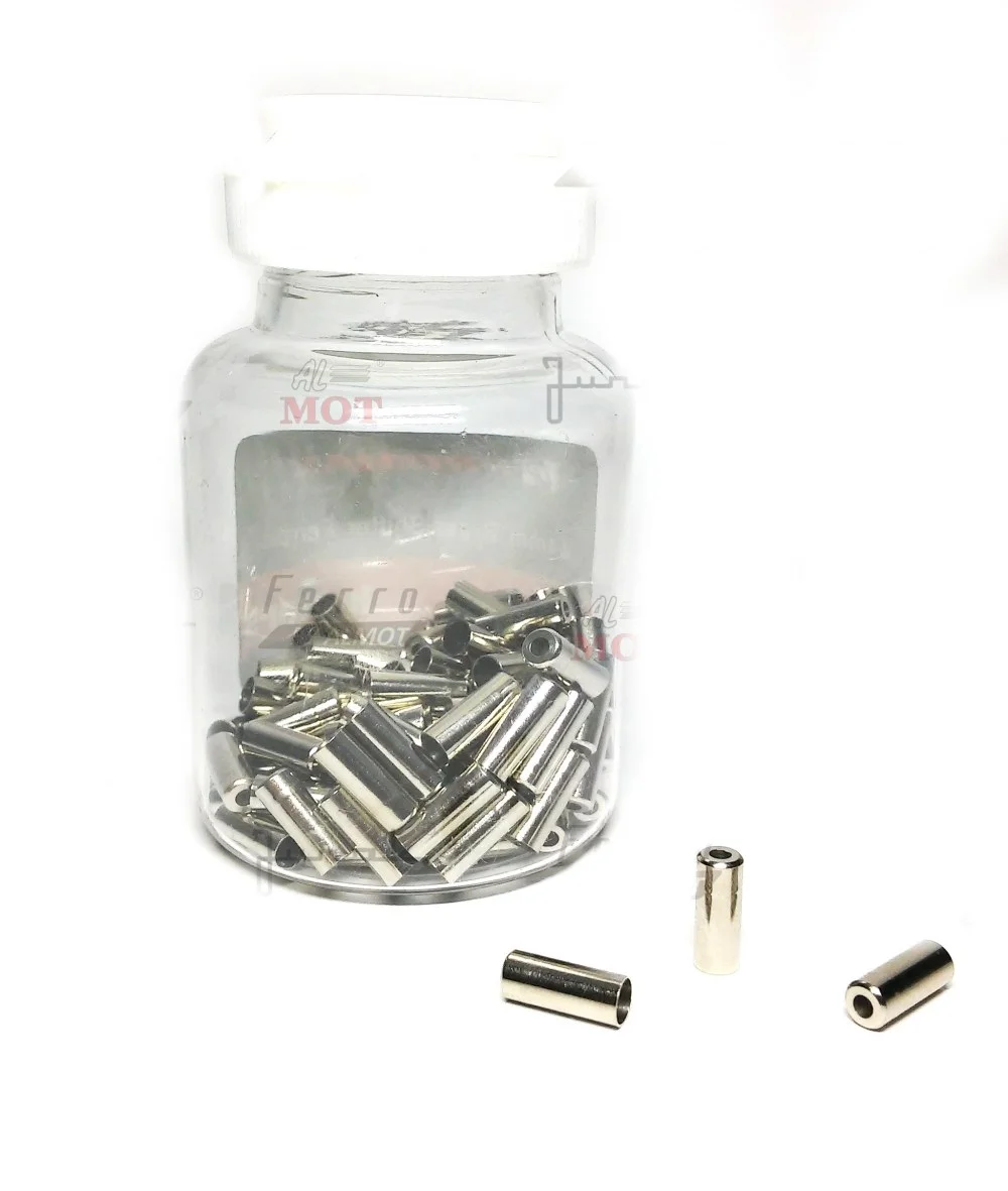 Końcówka pancerza stalowa 4 mm opakowanie - 100 sztuk Promax