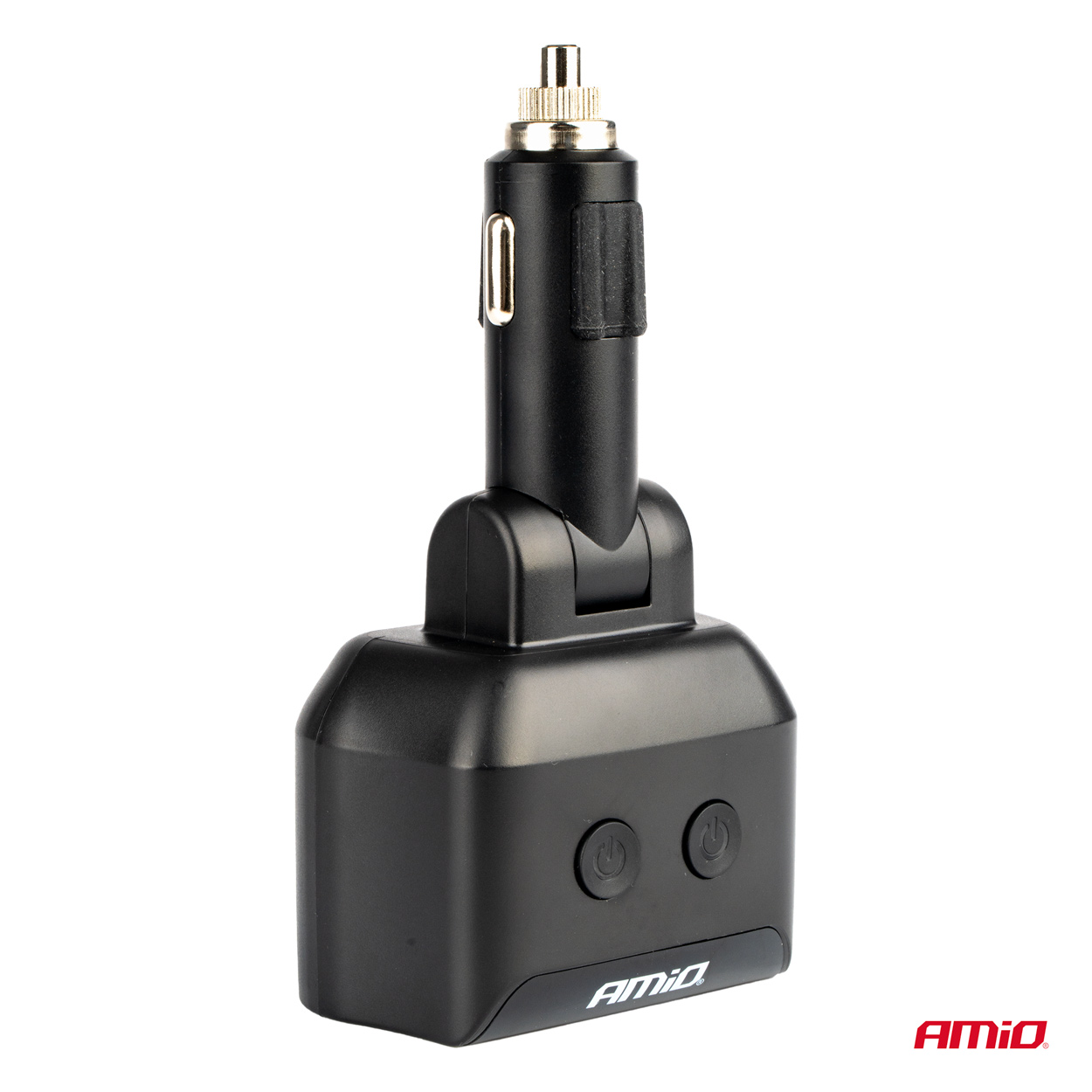 Rozdzielacz rozgałęźnik gniazda zapalniczki 2x USB 1x USB-C 12 V 24 V + woltomierz — ujęcie 6