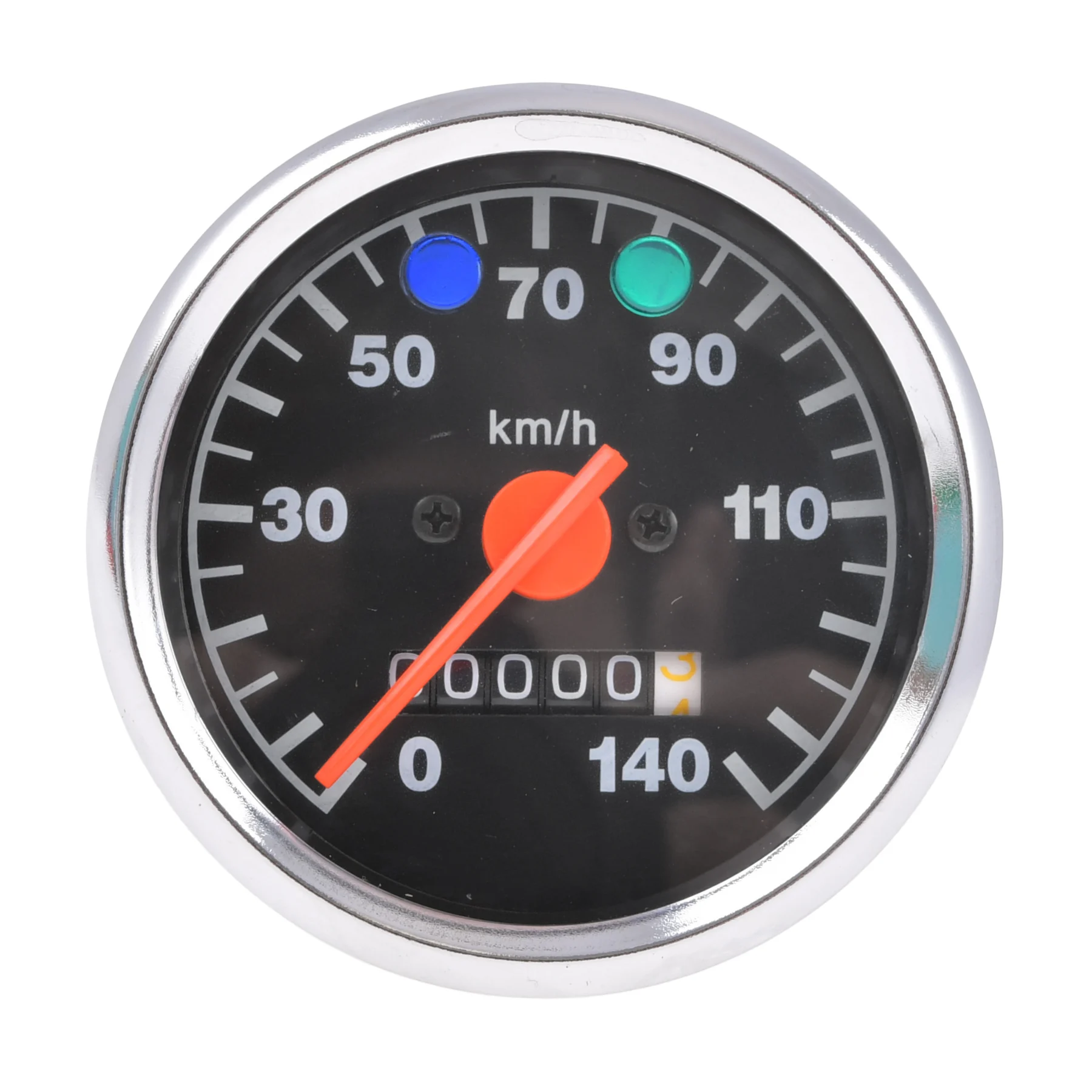 Licznik MZ ETZ 140KM/H kontrolki — ujęcie 2