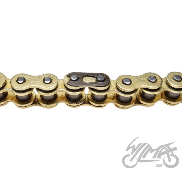 Łańcuch napędowy Motochain 420O — 140 ogniw, złoty — ujęcie 2