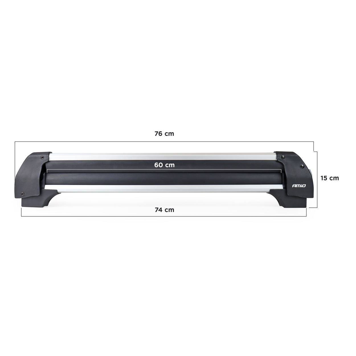 Bagażnik dachowy na narty snowboard 760 mm SSR-01L — ujęcie 9
