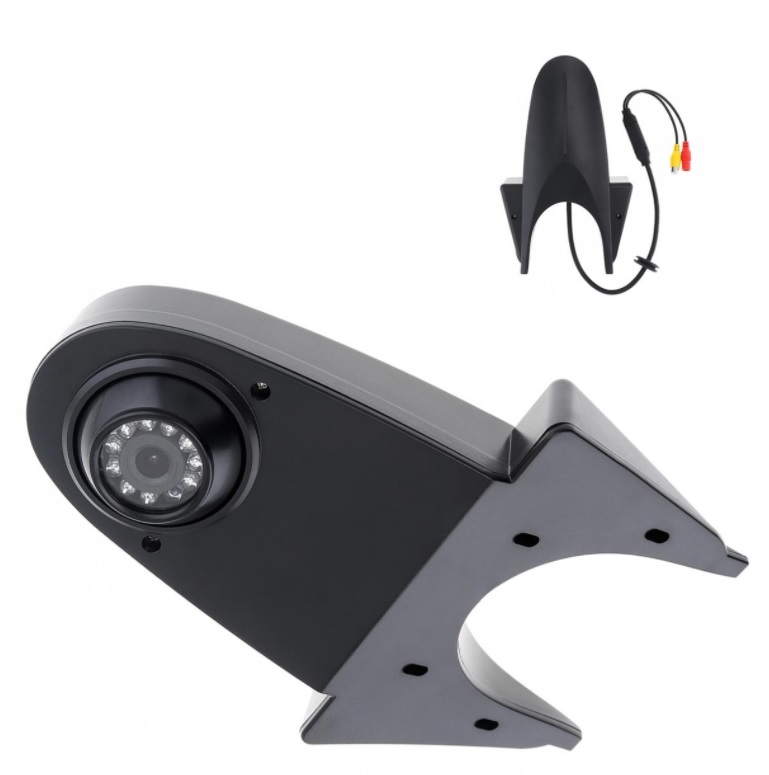 Zestaw czujników parkowania TFT02 4,3" z kamerą HD-502-IR 4 sensory czarne wewnętrzne — ujęcie 8