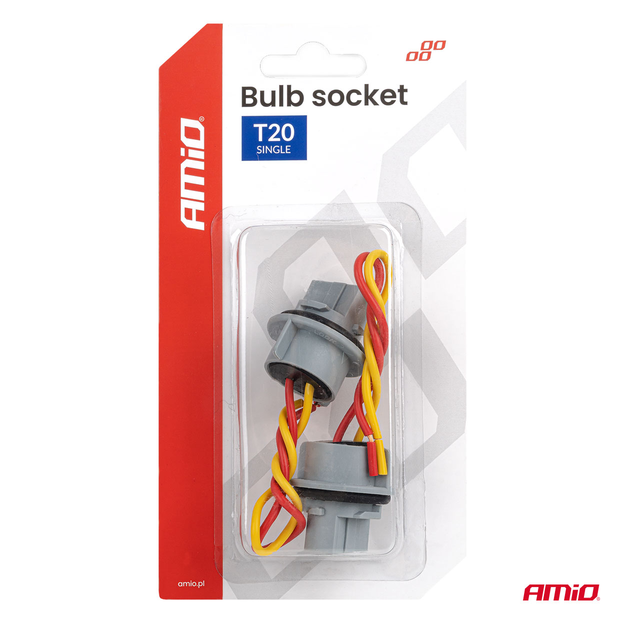 Oprawa gniazdo żarówki T20 LED 12 V W21W WY21W W3x16d 7440 T20 2 szt. — ujęcie 5