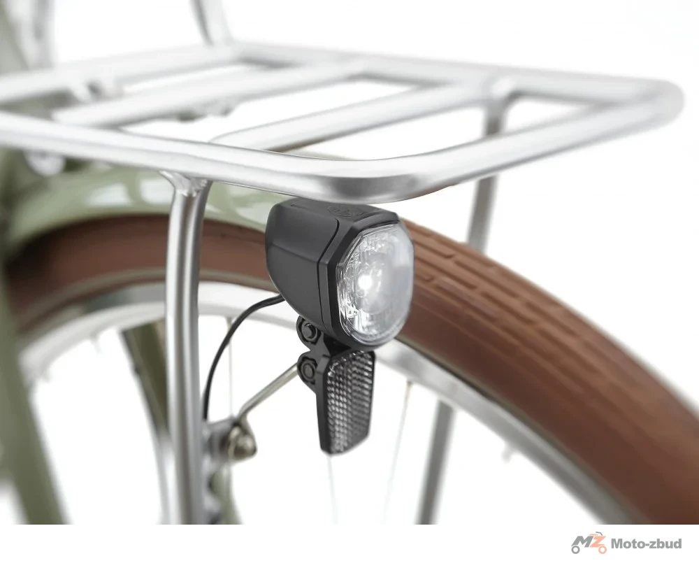 Rower Electra 28" Loft Go! 5i biegowy, pistacjowy, aluminiowy unisex 1049346 — ujęcie 5