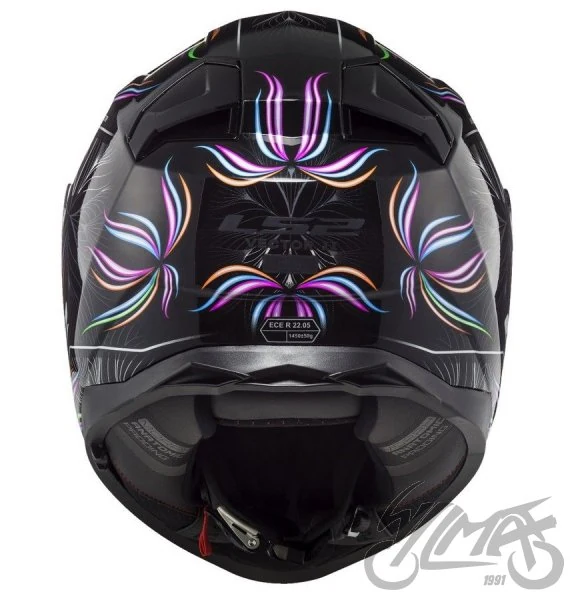 Kask LS2 FF811 Vector II Tropical Black Wh. — rozmiar M — ujęcie 4