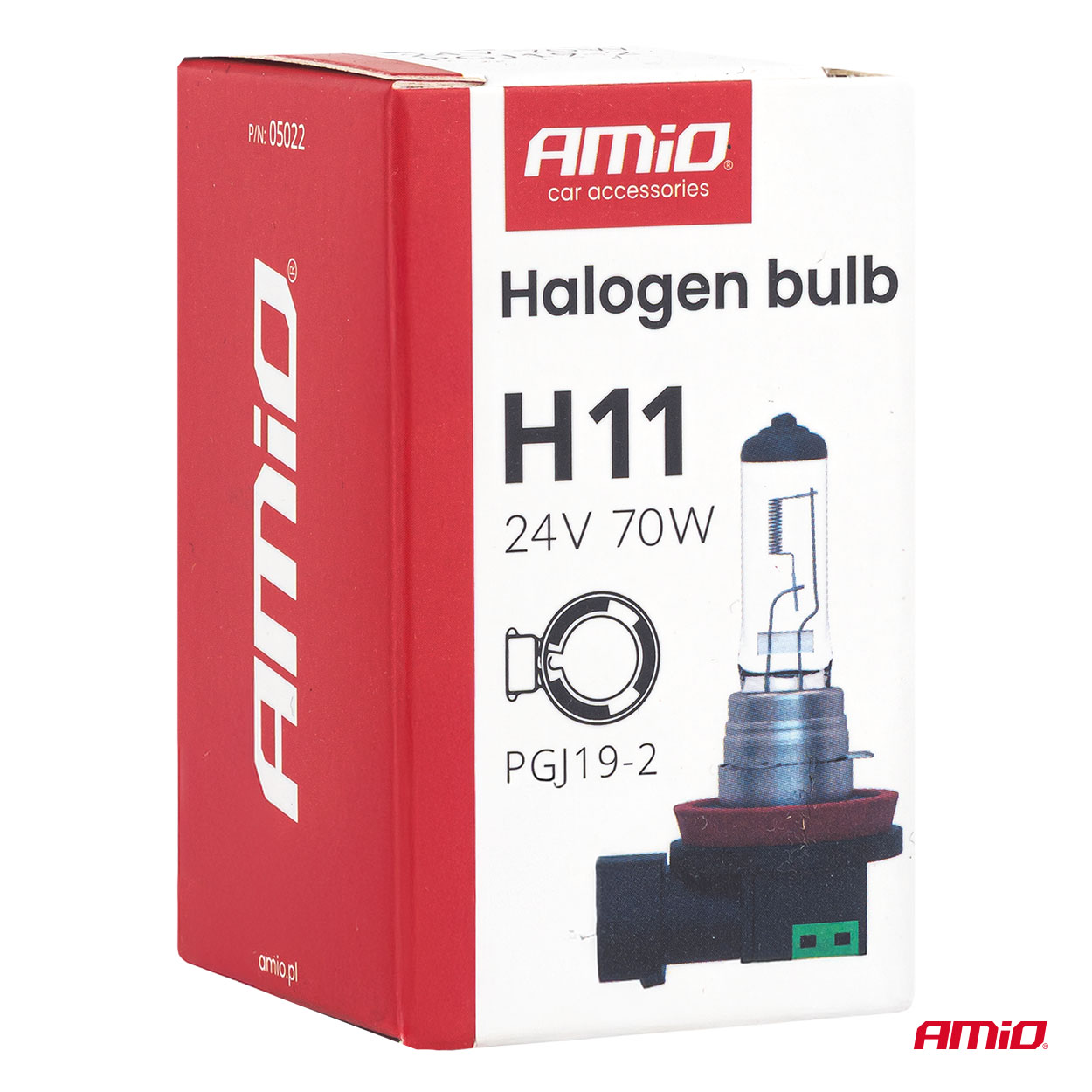 Żarówka halogenowa H11 24 V 70 W PGJ19-2 — ujęcie 6