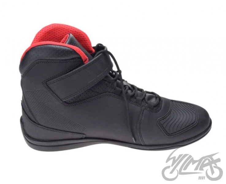 Buty motocyklowe LS2 Garra — czarno-czerwone, rozmiar 41 — ujęcie 4
