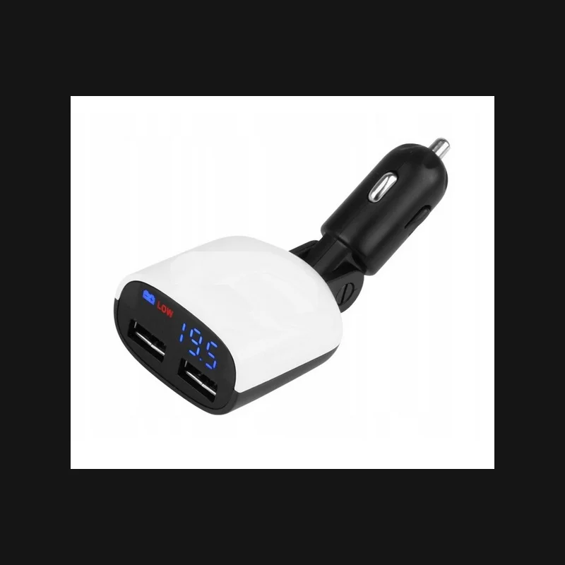 nr. kat. A304517 ŁADOWARKA 2xUSB WOLTOMIERZ ALARM NISKIEGO NAPIĘCIA 8-30V 2xUSB 3.4A +ALARM — ujęcie 4