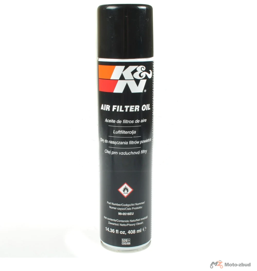 Olej do filtrów powietrza K&N spray 400 ml